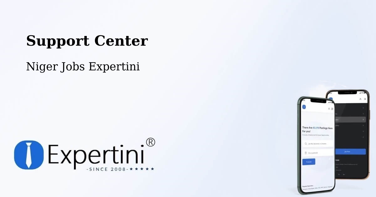 Support Services – Maradi - Niger Jobs Expertini